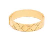 Kate Spade Patchwork Bangle in Gold-Tone MSRP $128 NWT