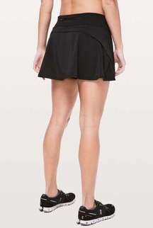 Lululemon Play Off The Pleats Pickleball Tennis Athletic Swift Skirt Skort Black