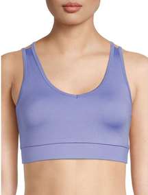 Avia Periwinkle Padded Medium Impact Sports Bra Women's Sz Small