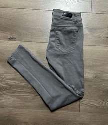 Celebrity pink grey jeans like new