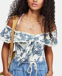 Free People Cha Cha Ruffle Top