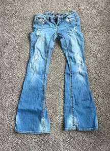 Boot cut jeans