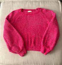 Pink Lightweight Knit Sweater