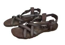 Merrell Trail Bracken Brown Leather Sandals. Size 8.