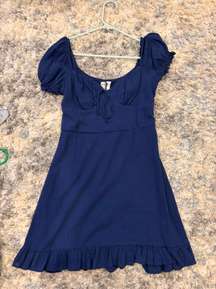 Women’s blue sundress 