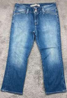 Gap vintage Y2k low rise cropped jeans