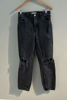 Abercrombie 90s Ultra High Rise Straight Jeans