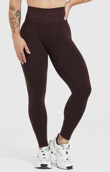 EFFORTLESS SEAMLESS LEGGINGS IN 70% COCOA - SMALL
