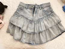 Outfitters Short Denim Skirt