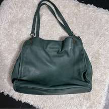 American Leather Company Handbag Shoulder Bag Purse Hobo  Green