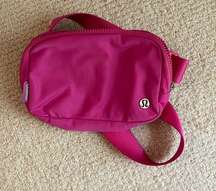 Pink lulu belt bag