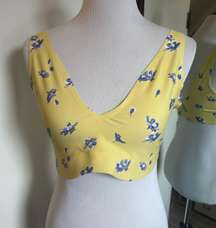 Parade Size 2 Yellow Floral Bralette 