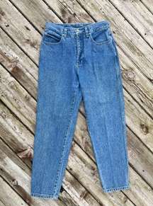 Vintage 90s Medium Wash Liz Wear Petite High Rise Mom Jeans Size 10P