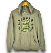 McCollum Sweatshirt Hoodie French Terry Green Camo Writing Size Medium