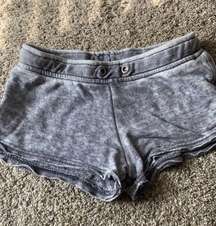 Gray Pajama Shorts