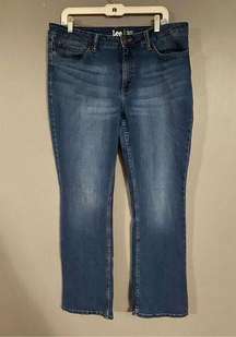 Lee Regular Fit Bootcut Jeans Size 16