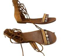 | Gladiator style sandals size 9