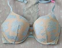 Victoria's Secret PINK Lace Pushup Bra 32DD