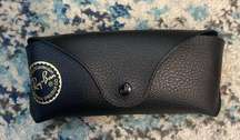 Vintage RAY BAN Black Leather Eyeglass Case