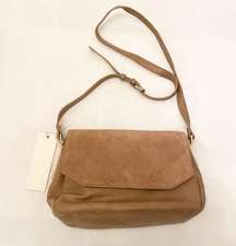 Suede Leather Crossbody