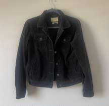 Corduroy Black Jacket 