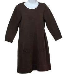 GH Bass & Company ~ Brown Sweater Dress ~ Size Medium