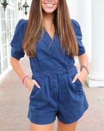 Day+moon navy romper