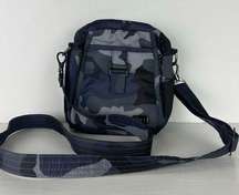 Lug Infinity Can Can Camo Crossbody Bag Nylon RFID Convertible Blue