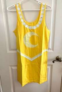 NEW Welovefine x Homestuck Prospit Dreamer Lunar Moon Dress in Yellow XS