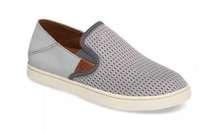 Olukai Pehuea Slip On Convertible Sneaker Gray Size 8 womens