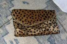 Cheetah Print Clutch / Purse 