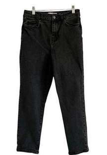 New Look  Jeans Denim Pants Mom fit  Ankle Black Petite size 8