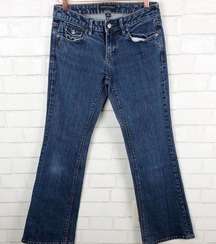 Women’s Banana Republic Jeans Low Rise Flare Jeans Size 26/2R