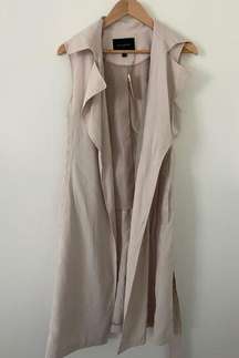 NWT Banana Republic Soft Trench Vest Size S