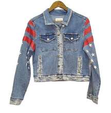 Vigoss Star Spangled Denim Jacket Size S