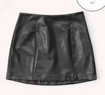 Leather Skirt