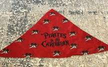 Pirates of the Caribbean Bandana Handkerchief Mickey Disney Tie Wrap