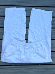 White Linen Pants