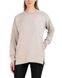 Boutique Sage Clothing Beige Super Soft Pullover Sweatshirt M