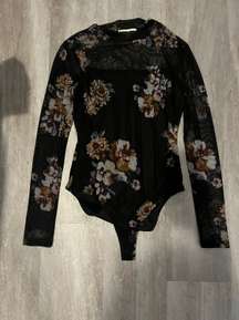 Mesh Floral Bodysuit