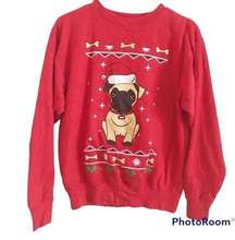 Vintage Santa Pug Ugly Christmas Sweater