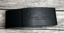 Taylor Madison Eyewear Women's Glasses Sunglasses Case Black Cream Hinge Magnet