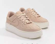 Pink Suede Air Force 1s