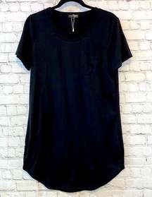 🇺🇸 NWOT Ally-Magic Black Short Sleeve Coverup Dress