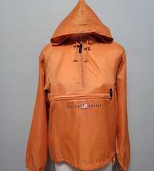 Polo Jeans Co Ralph Lauren orange big pocket anorak size medium