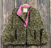 Leopard Sherpa Jacket