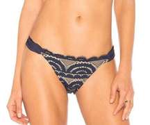 New. Pilyq Nautica  lace fanned teeny bikini. Small. Retails $72