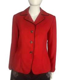 Women's Studio 1 Red Blazer Size 6P