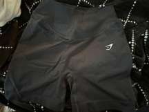 Black Seamless Legging Shorts