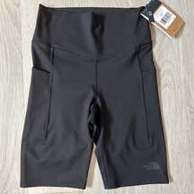 NWT! Black 9” Biker Shorts with Pockets size M